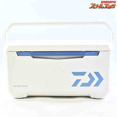 【ダイワ】 ライトトランクα アルファ SU3200 アイスブルー 底1面真空パネル DAIWA LIGHT TRUNK クーラーボックス K_160