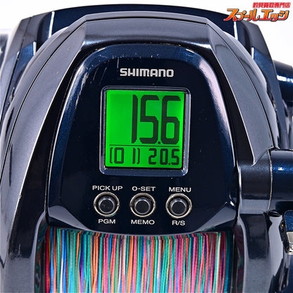 【シマノ】 20フォースマスター 6000 使用距離20.4km 使用97.5時間 非純正クランプ装着 SHIMANO FORCE MASTER