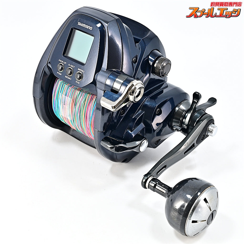 【シマノ】 20フォースマスター 6000 使用距離20.4km 使用97.5時間 非純正クランプ装着 SHIMANO FORCE MASTER