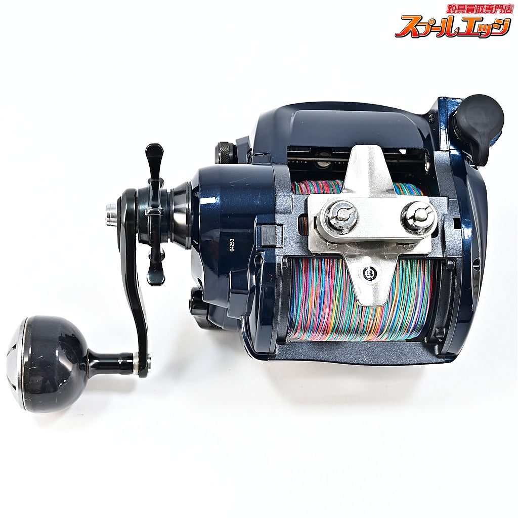 【シマノ】 20フォースマスター 6000 使用距離20.4km 使用97.5時間 非純正クランプ装着 SHIMANO FORCE MASTER