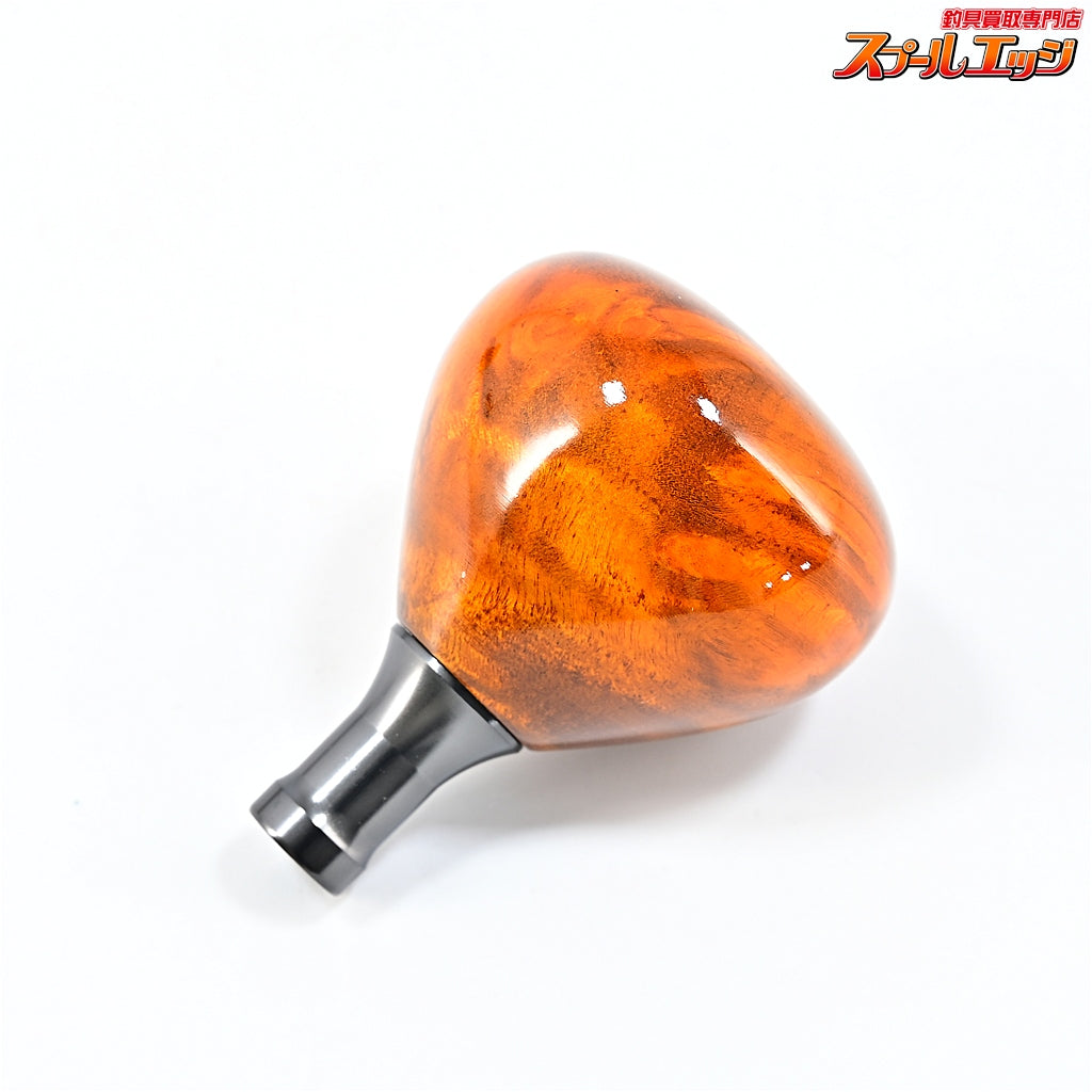 【ウォーターランド】 ウッドハンドルノブ サイズLL 45mm シマノ製 SW14000・18000・20000・30000用 Water Land WOOD HANDLE KNOB