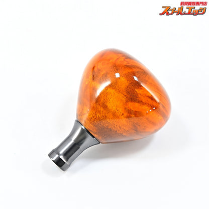 【ウォーターランド】 ウッドハンドルノブ サイズLL 45mm シマノ製 SW14000・18000・20000・30000用 Water Land WOOD HANDLE KNOB