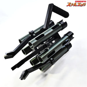【ノーブランド】 ロッドスタンド 6本仕様 グリーン 3Dプリンター製作品 ハンドメイド品 エリアトラウト RODSTAND K_100