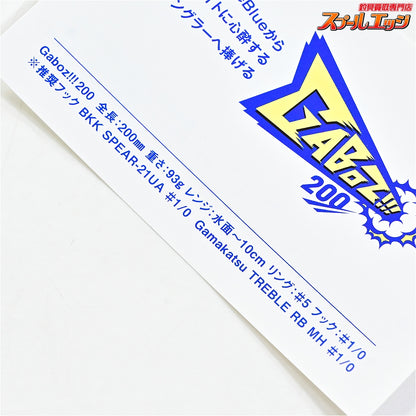 【ブルーブルー】 ガボッツ 200 ニッポン 釣りフェス2025限定カラー BlueBlue GABOZ NIPPON 海水用ルアー K_060