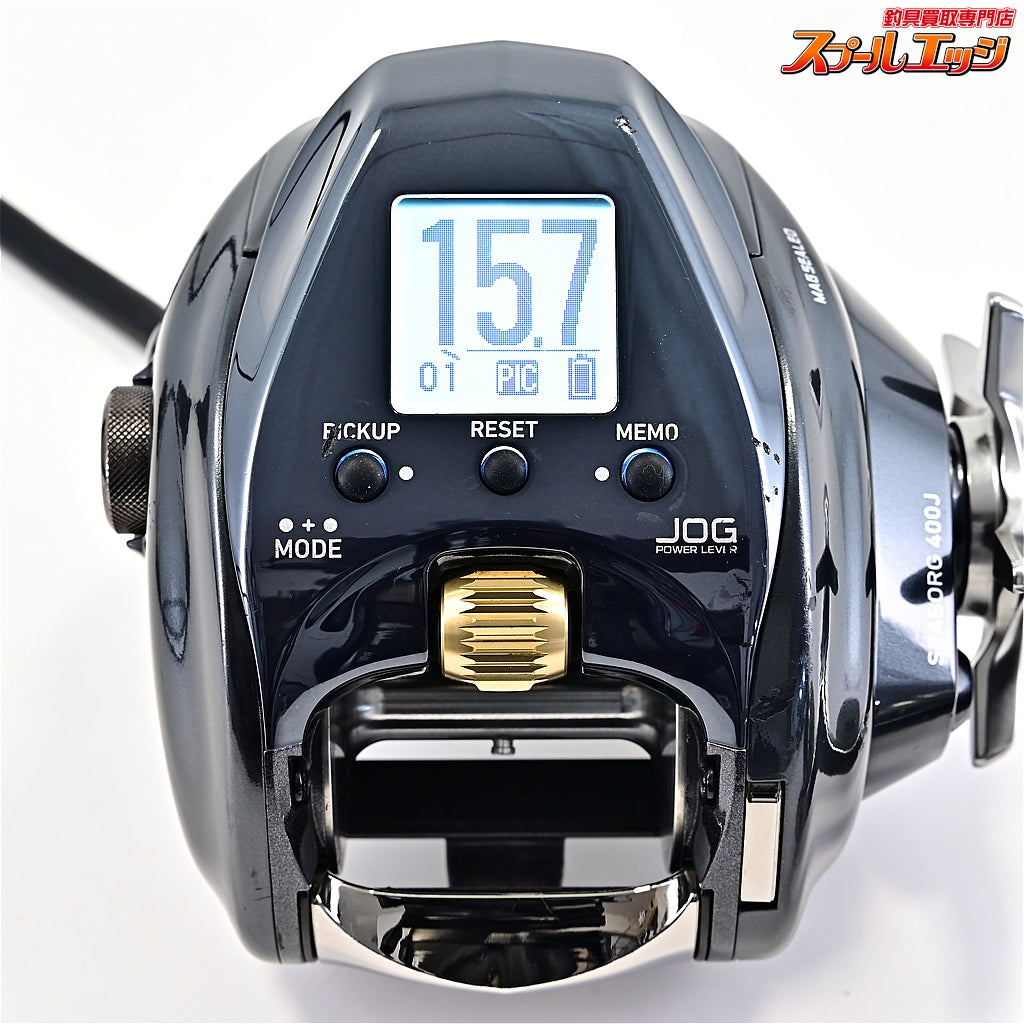 【ダイワ】 23シーボーグ 400J 使用距離66.7km 使用88時間 SHIMANO SEABORG