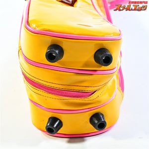 【がまかつ】 がまへら ライトロッドケース2 II 3層 PVC素材 イエロー/ピンク GAMAKATSU LIGHT-ROD-CASE K_172