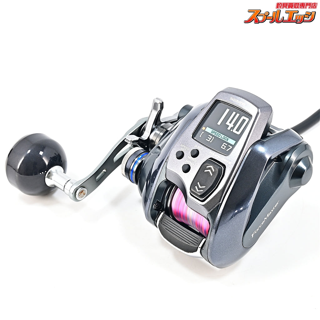 【シマノ】 24フォースマスター 601 使用距離96.1km 使用116時間 SHIMANO FORCE MASTER