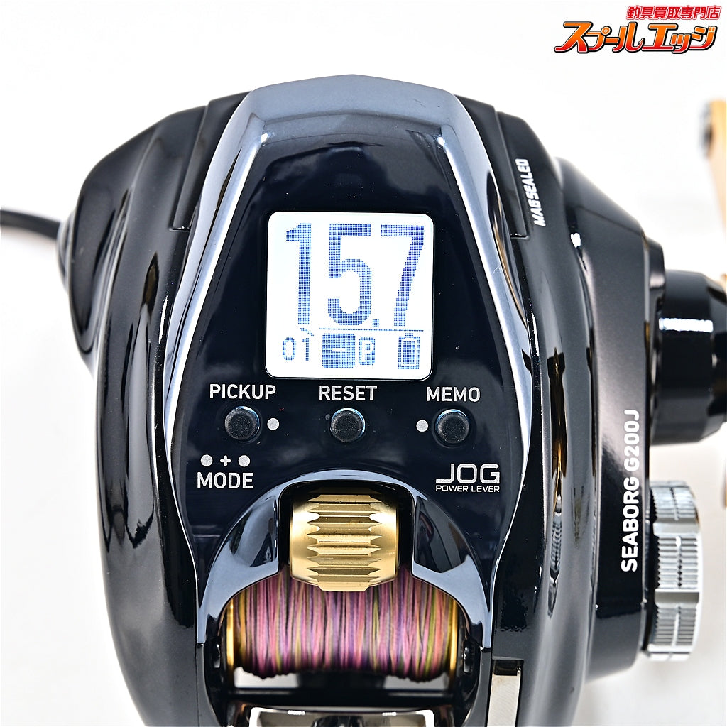 【ダイワ】 22シーボーグ G200J 使用距離2.3km 使用2時間 DAIWA SEABORG
