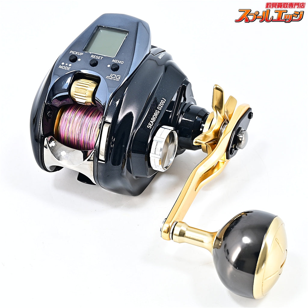 【ダイワ】 22シーボーグ G200J 使用距離2.3km 使用2時間 DAIWA SEABORG