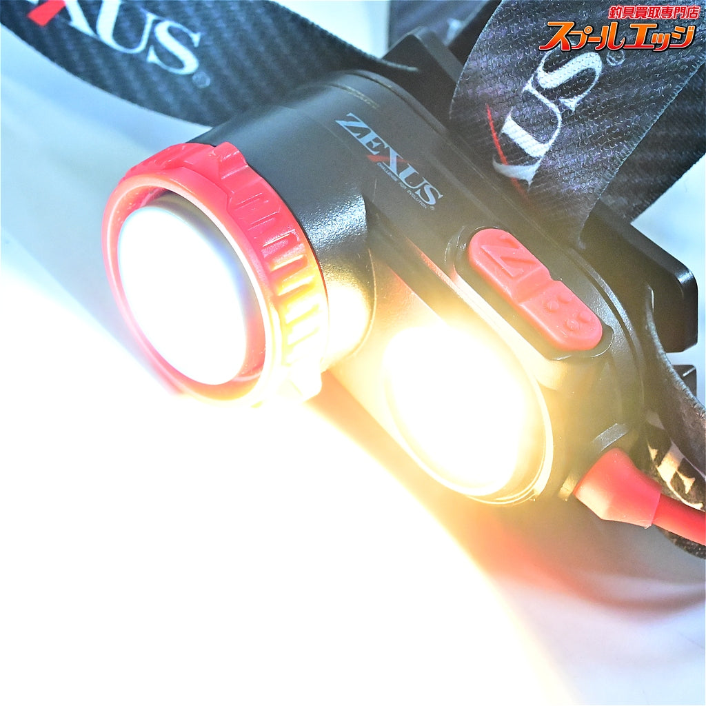 【ゼクサス】 LEDライト ZX-R730 ZEXUS LED LIGHT ヘッドライト ナイトゲーム アジ メバル シーバス エギング K_060
