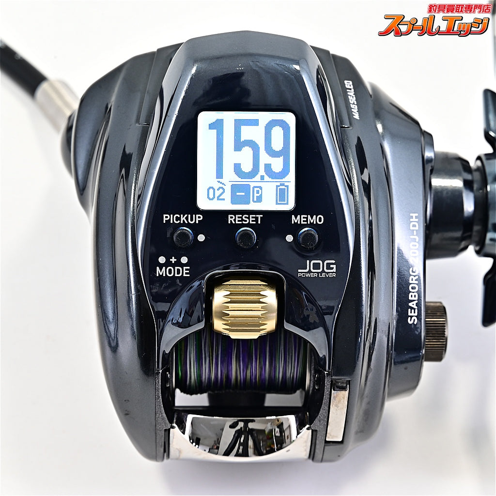 【ダイワ】 22シーボーグ 200J-DH 使用距離69.9km 使用112時間 DAIWA SEABORG