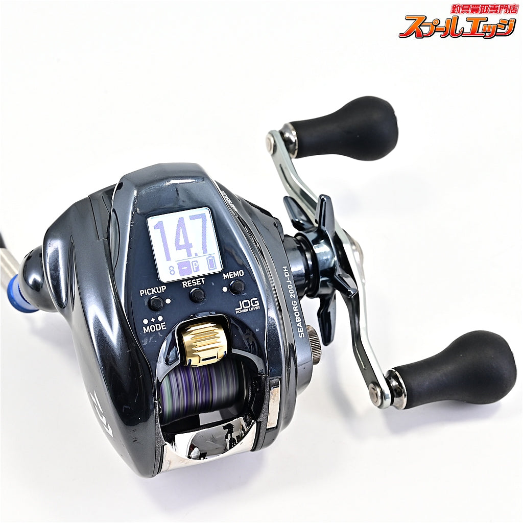 【ダイワ】 22シーボーグ 200J-DH 使用距離69.9km 使用112時間 DAIWA SEABORG