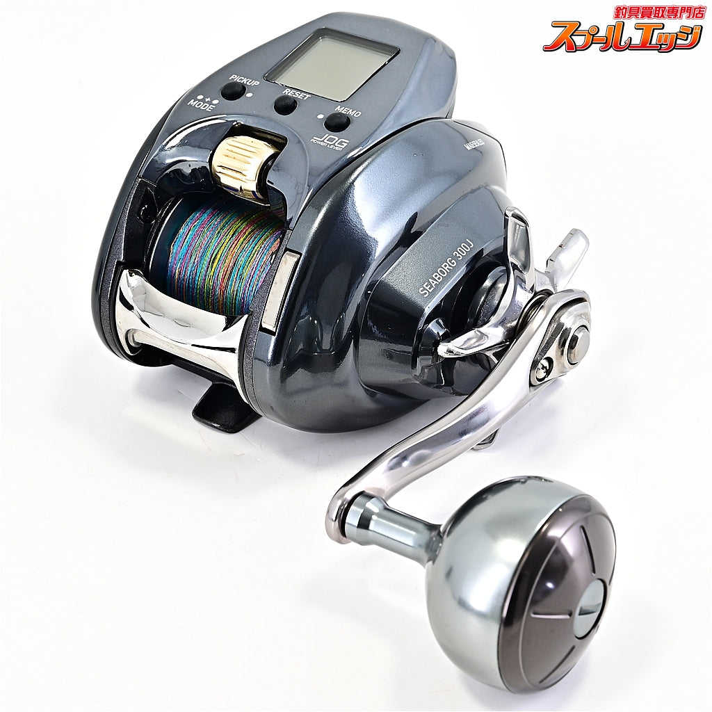 【ダイワ】 21シーボーグ 300J 使用距離19.6km 使用25時間 DAIWA SEABORG