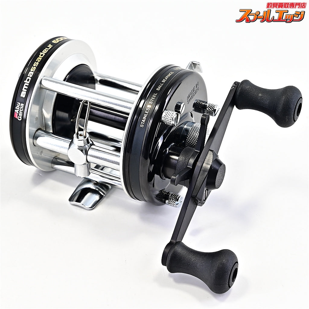 【アブガルシア】 アンバサダー 6001C ハイスピード ブラック FN.87-0 90-91 ABU Garcia Ambassadeur