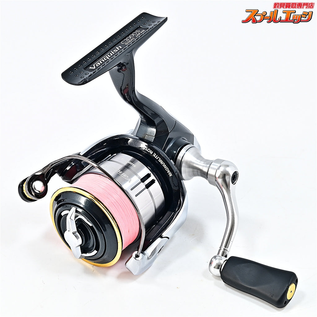 【シマノ】 12ヴァンキッシュ C2000S IOSファクトリー Sシステム&ラインローラーAIR&ZPIキャップインフラットノブ装着 SHIMANO Vanquish