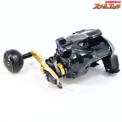 【シマノ】 22ビーストマスター 2000 使用距離29.6km 使用49時間 ビーストマスターMD6000 80/92mm純正ハンドル装着 SHIMANO BEAST-MASTER