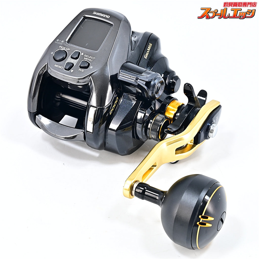 【シマノ】 22ビーストマスター 2000 使用距離29.6km 使用49時間 ビーストマスターMD6000 80/92mm純正ハンドル装着 SHIMANO BEAST-MASTER