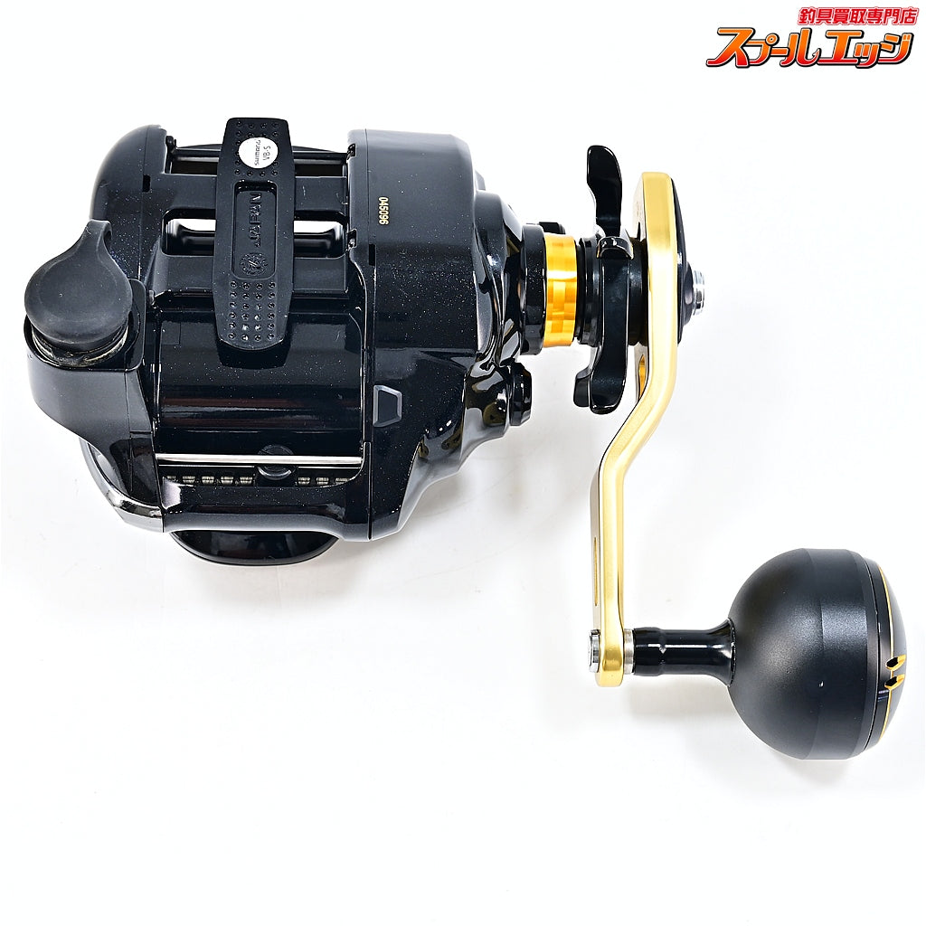 【シマノ】 22ビーストマスター 2000 使用距離29.6km 使用49時間 ビーストマスターMD6000 80/92mm純正ハンドル装着 SHIMANO BEAST-MASTER