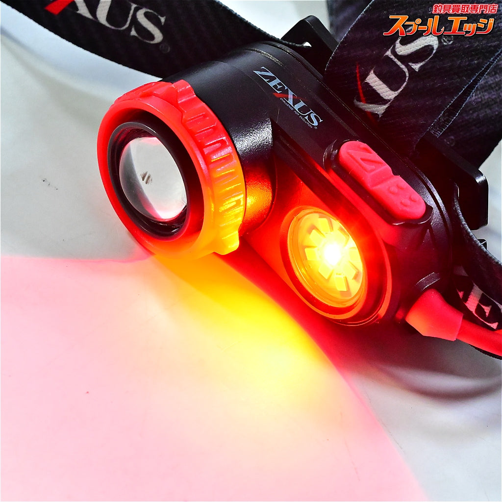 【ゼクサス】 LEDライト ZX-R730 ZEXUS LED LIGHT ヘッドライト ナイトゲーム アジ メバル シーバス エギング K_060