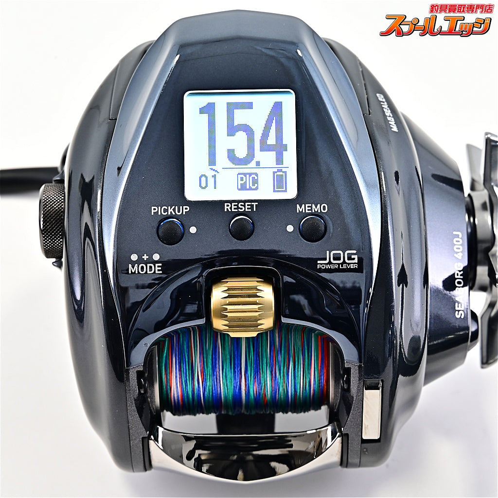 【ダイワ】 23シーボーグ 400J 使用距離9.4km 使用29時間 DAIWA SEABORG