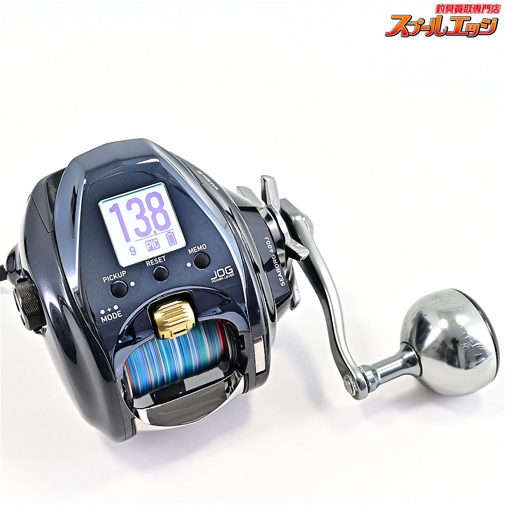 【ダイワ】 23シーボーグ 400J 使用距離9.4km 使用29時間 DAIWA SEABORG