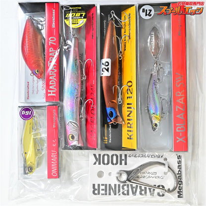 【メガバス】 2026年福袋 ソルトセット 干支カラー全4色コンプリートパック Megabass SALT SET 海水用ルアー K_100