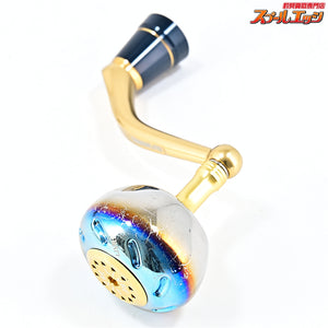 【ダイワxSLPワークス】 85mmマシンカットハンドル リブレ チタニウムカスタムノブ EP50装着 DAIWAxSLP-WORKS MACHINE CUT HANDLEK