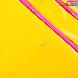 【がまかつ】 がまへら ライトロッドケース2 II 3層 PVC素材 イエロー/ピンク GAMAKATSU LIGHT-ROD-CASE K_172