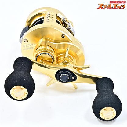 【シマノ】 21カルカッタコンクエスト 100HG 夢屋EVAハンドルノブI型ロング装着 SHIMANO CALCUTTA CONQUEST