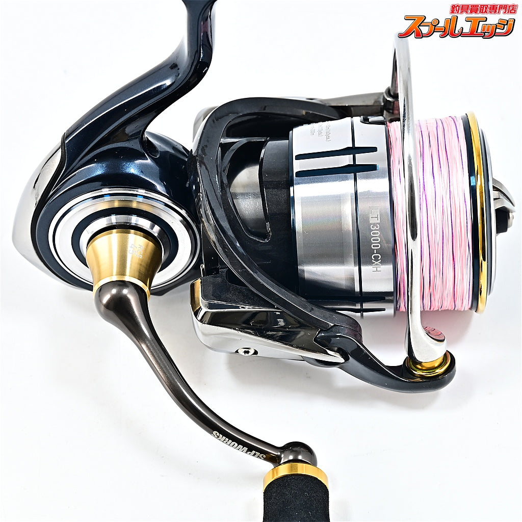 【ダイワ】 19セルテート LT 3000-CXH SLPW RCS45mmマシンカットハンドル&パワーライトSハンドルノブ&スピニングハンドルキャップ装着 DAIWA CERTATE