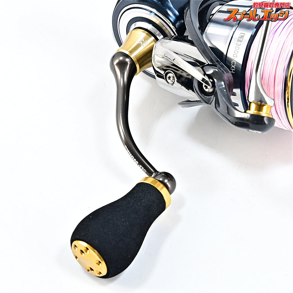 【ダイワ】 19セルテート LT 3000-CXH SLPW RCS45mmマシンカットハンドル&パワーライトSハンドルノブ&スピニングハンドルキャップ装着 DAIWA CERTATE