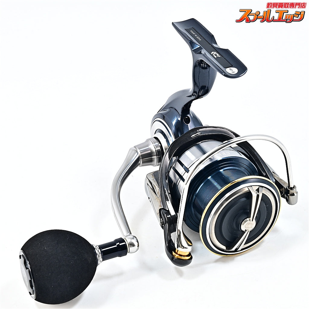 【ダイワ】 19セルテート LT 4000-CXH ゴメクサス38mmカスタムハンドルノブ装着 ゴメクサスリールスタンド付 DAIWA CERTATE