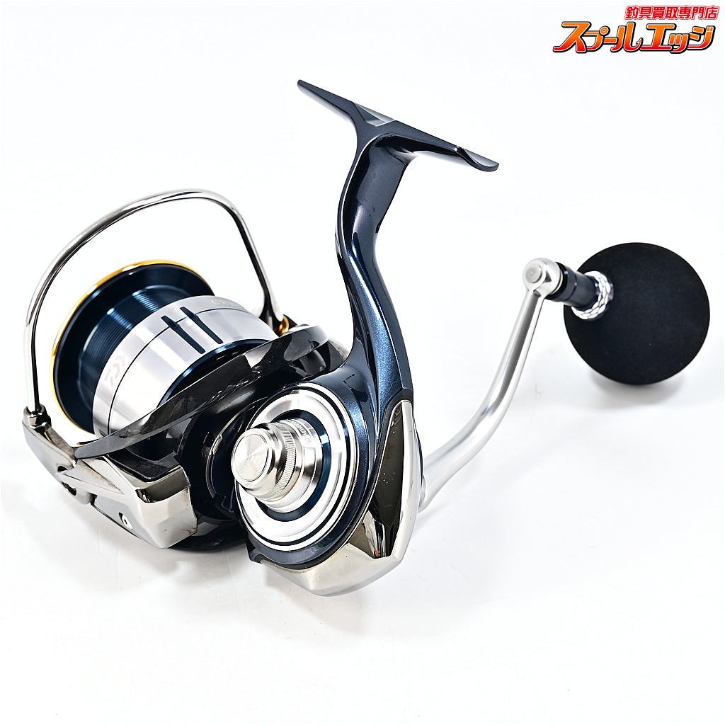 【ダイワ】 19セルテート LT 4000-CXH ゴメクサス38mmカスタムハンドルノブ装着 ゴメクサスリールスタンド付 DAIWA CERTATE