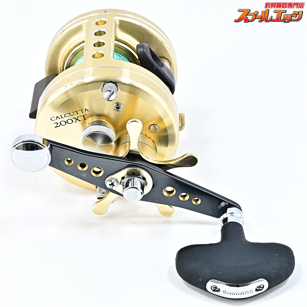 【シマノ】 99カルカッタ 200XT 90mmハンドル装着 SHIMANO CALCUTTA