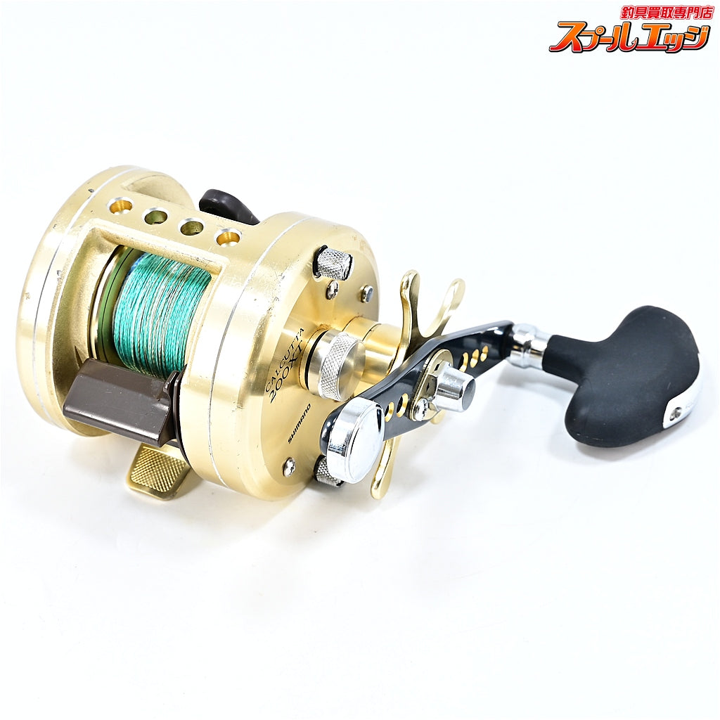 【シマノ】 99カルカッタ 200XT 90mmハンドル装着 SHIMANO CALCUTTA