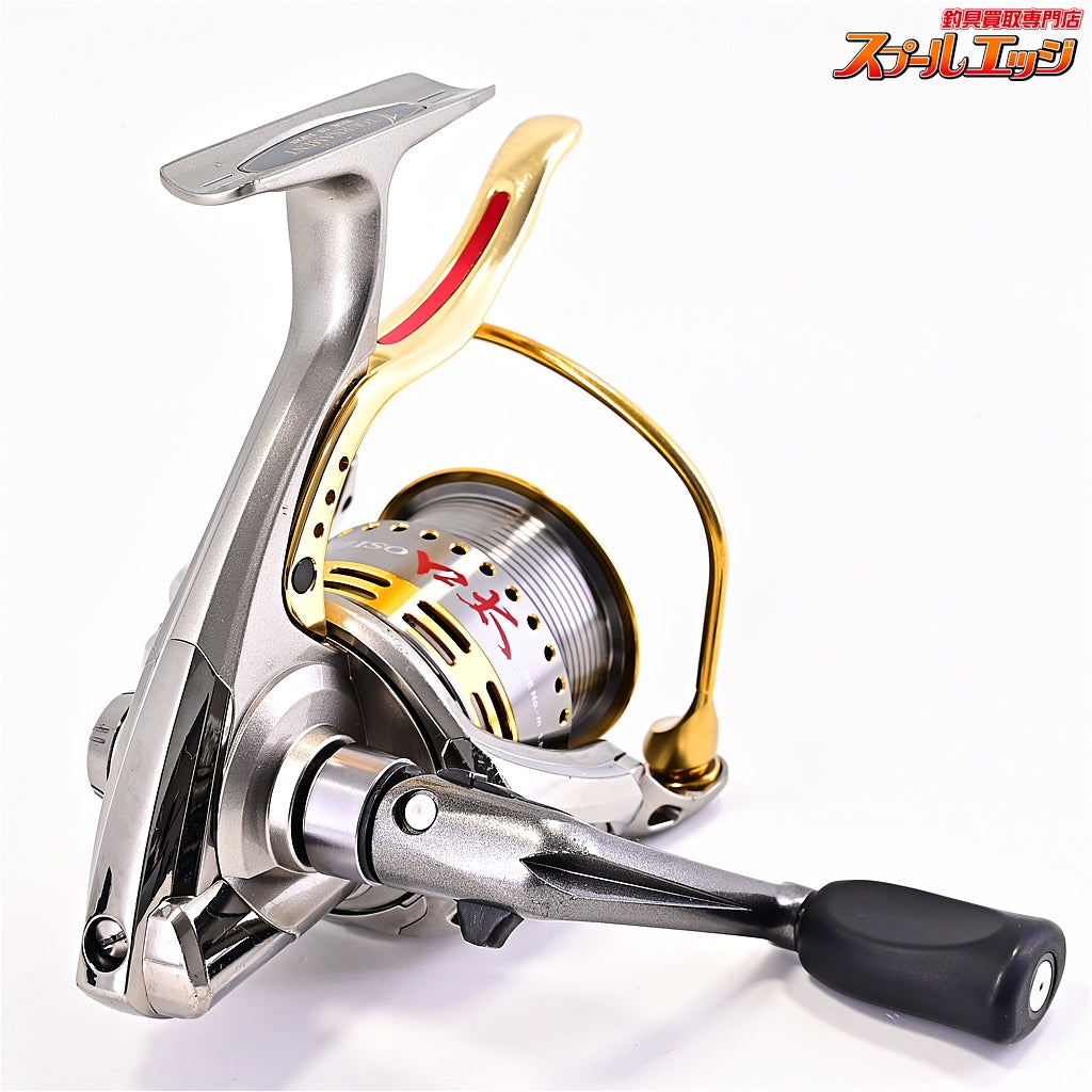【ダイワ】 06トーナメント ISO Z2500LB RCS ISO口太スプール装着 メーカー不明55mmハンドル装着 DAIWA TOURNAMENT