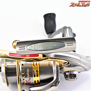 【ダイワ】 06トーナメント ISO Z2500LB RCS ISO口太スプール装着 メーカー不明55mmハンドル装着 DAIWA TOURNAMENT