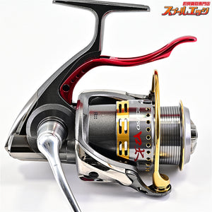 【ダイワ】 07トーナメント ISOZ 競技LB カスタムボディ RCS ISO口太スプール&45mmマシンカットハンドル&アルミラウンドノブL ブラック&GSKダイワ磯LBリール用ハンドルキャップレッド装着 DAIWA TOURNAMENT KYOGI