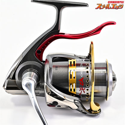 【ダイワ】 07トーナメント ISOZ 競技LB カスタムボディ RCS ISO口太スプール&45mmマシンカットハンドル&アルミラウンドノブL ブラック&GSKダイワ磯LBリール用ハンドルキャップレッド装着 DAIWA TOURNAMENT KYOGI
