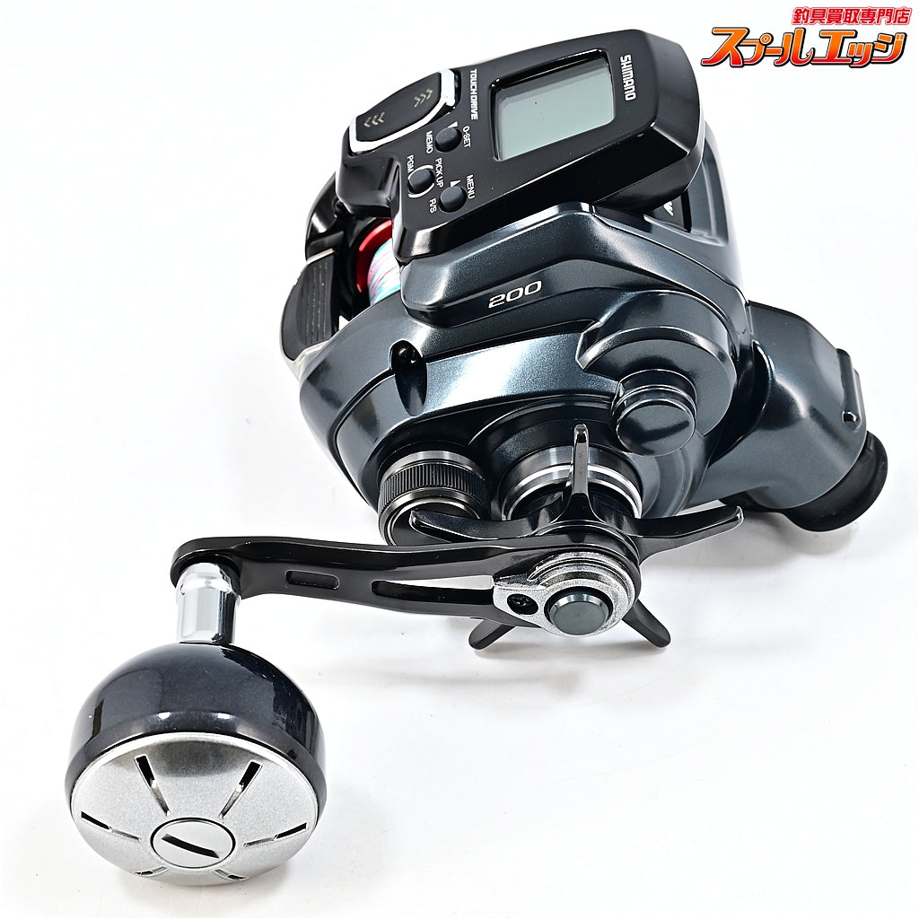 【シマノ】 21フォースマスター 200 距離25.1km 使用80.5時間 SHIMANO FORCE MASTER