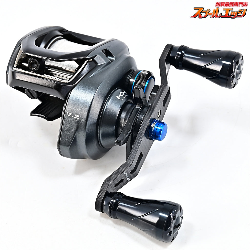 【シマノ】 19SLX MGL 71HG ゴメクサス85mmカーボンハンドル装着 SHIMANO SLX MGL
