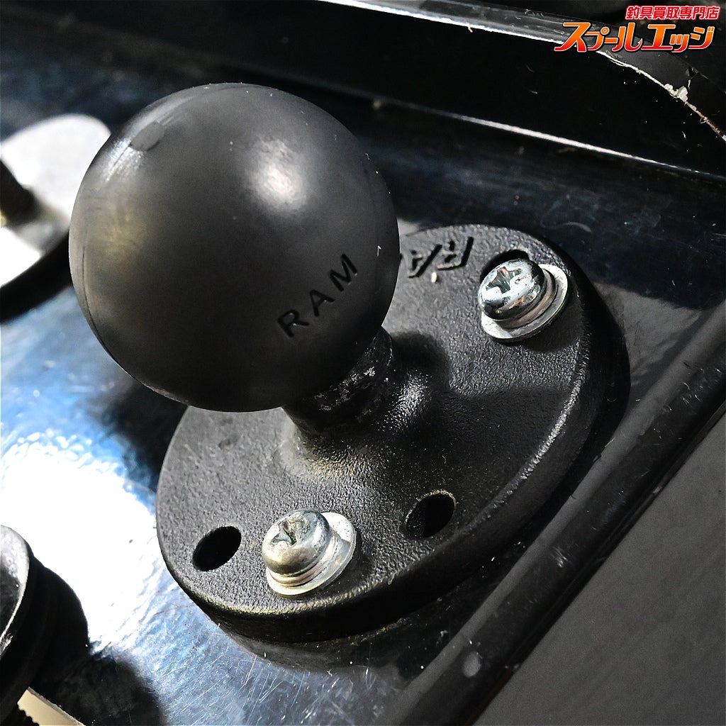 【モーターガイド】 X3 マウント & サウザーショートバウデッキ RAMマウント装着 Motor guide MOUNT エレキマウント K_200
