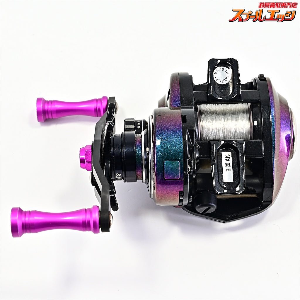 【アブガルシア】 レボ ウルトラキャスト BF8-L カスタムカーボンハンドル95mm装着 Abu Garcia REVO ULTRACAST