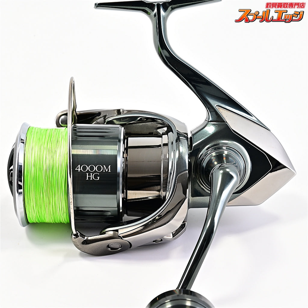 【シマノ】 22ステラ 4000MHG 純正T型ハンドルノブ付 SHIMANO STELLA