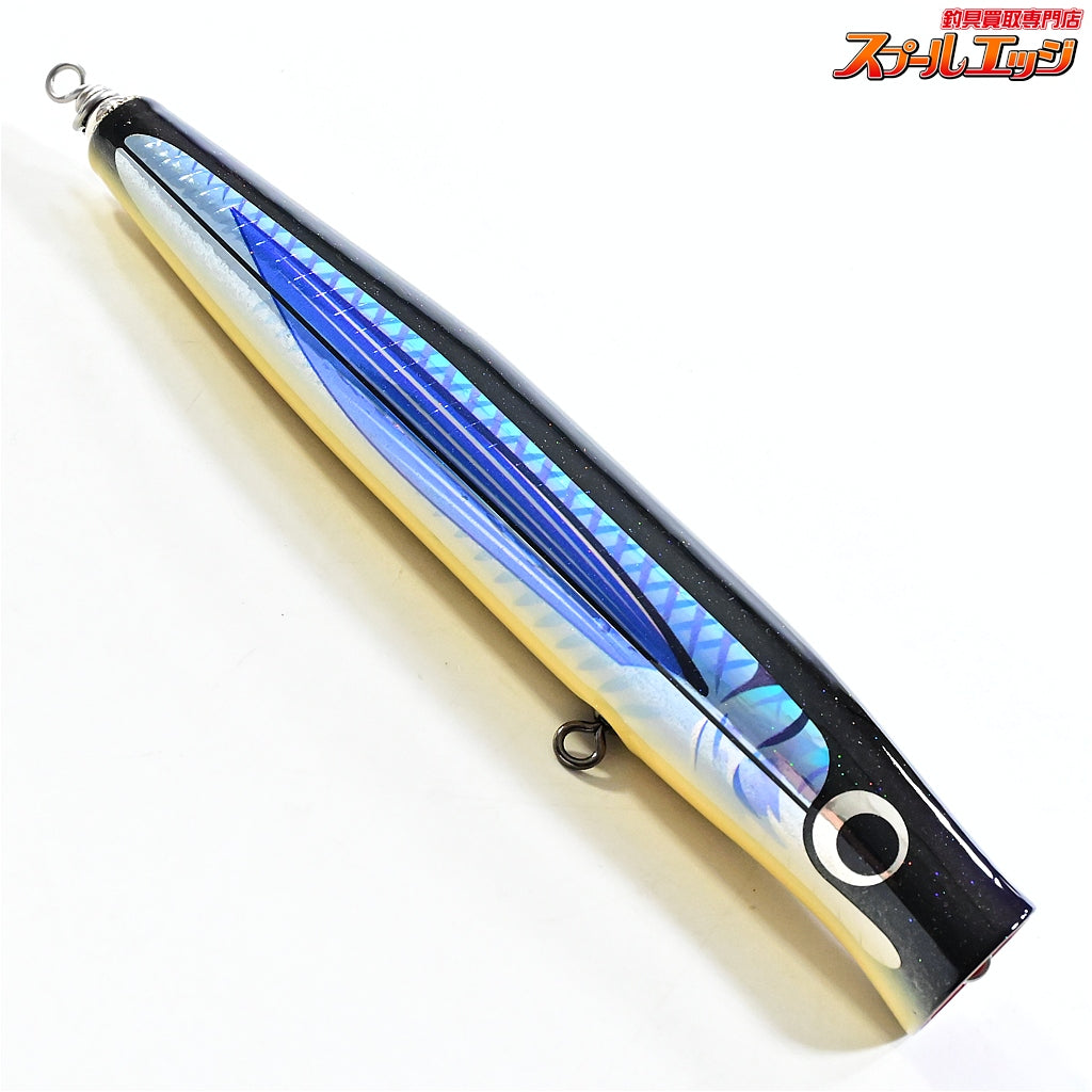 【カーペンター】 歌姫 120 メタル貼り トビウオ ブラック&ナス紺バック 自重119g Carpenter UtaHime K_060