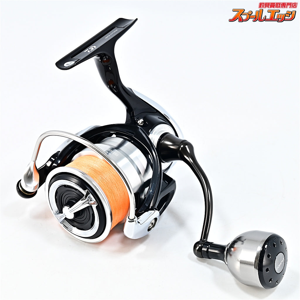 【ダイワ】 19レグザ LT 3000S-CXH ゴメクサスアルミ30mmパワーハンドルノブ装着 ZPIリールスタンドライト シルバー付 DAIWA LEXA