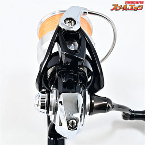 【ダイワ】 19レグザ LT 3000S-CXH ゴメクサスアルミ30mmパワーハンドルノブ装着 ZPIリールスタンドライト シルバー付 DAIWA LEXA