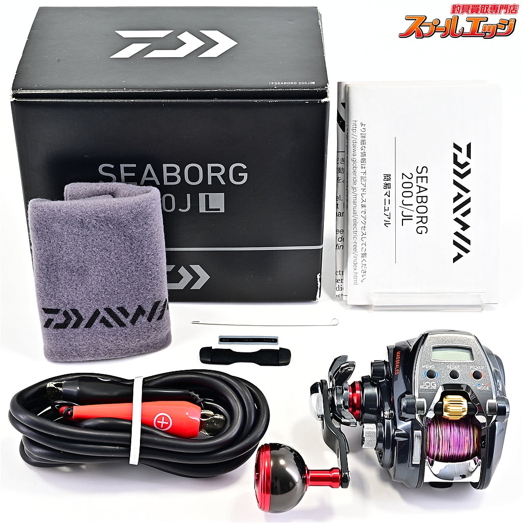 【ダイワ】 19シーボーグ 200JL 使用距離13.2km 使用36時間 DAIWA SEABORG