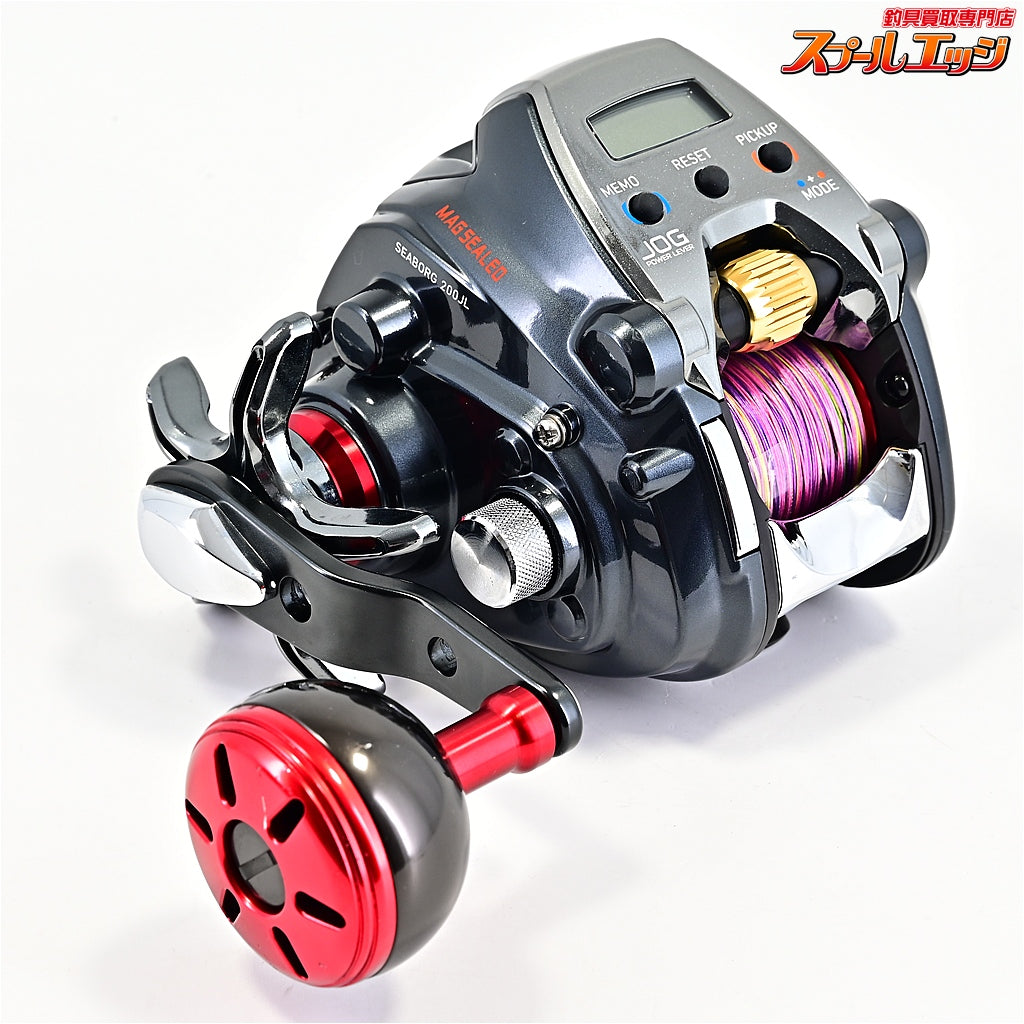 【ダイワ】 19シーボーグ 200JL 使用距離13.2km 使用36時間 DAIWA SEABORG