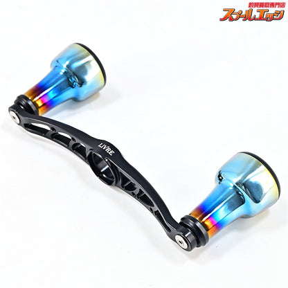 【リブレxバックラッシュ】 クランク 100 限定ハンドル ダイワ左用センターナット付 LIVRExBackLash CRANK